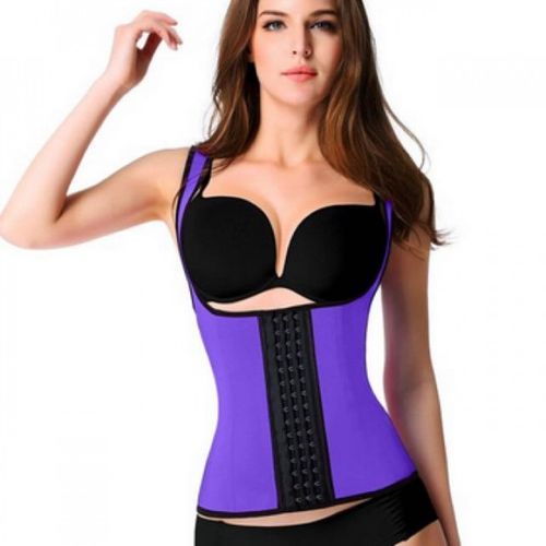 Generic Body Shaper Belt Rubber Waist Trainer Corset Top Support