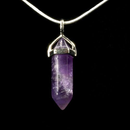 Amethyst necklace shop price