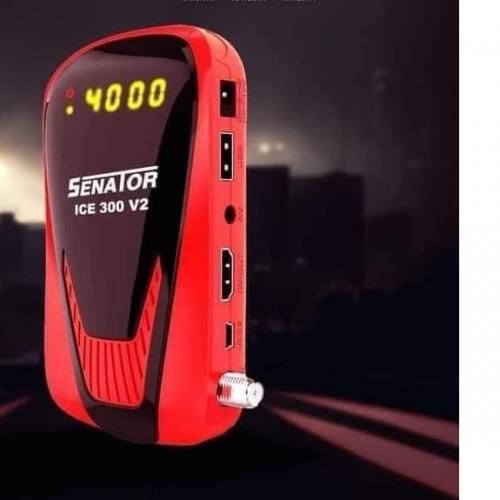 اشتري Senator ICE 300 V2 Full HD 1080P With WiFI Built-In Remote Bluetooth - Red في مصر