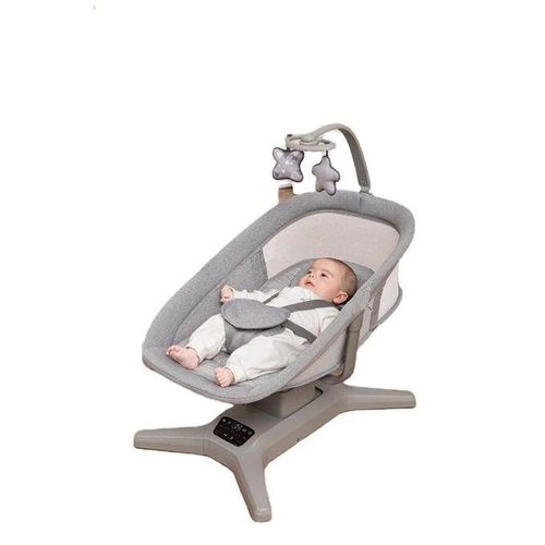 product_image_name-Generic-سرير هزاز كهربائي للأطفال مع موسيقى وناموسية لحماية وراحة مثلى-1