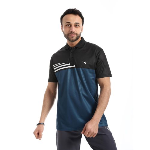 product_image_name-Diadora-تي شيرت بولو رياضي للرجال من ديادورا - لون كحلي-1