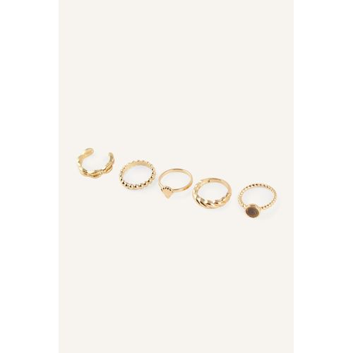 Defacto 5 Piece Ring - image 2