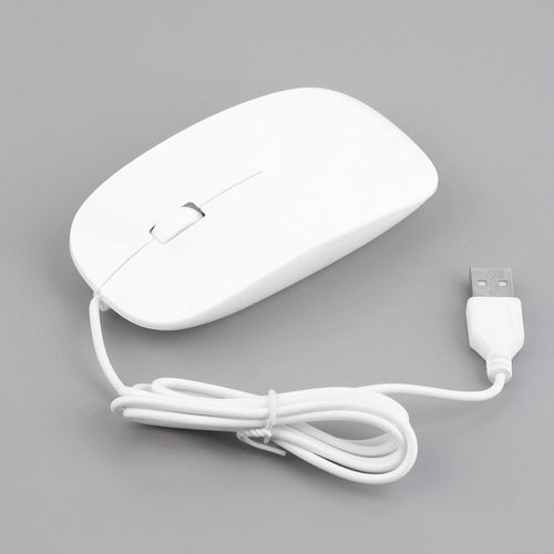 Buy HP-Wired Optical Mouse Ultra Slim High Quality Mice USB For PC Laptop White in Egypt