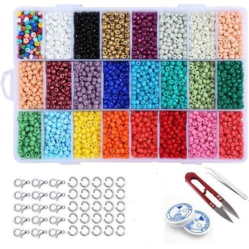 Generic 4mm Beads For Bracelets Kit DIY Jewelry Bracelets Making And Crafts  @ Best Price Online