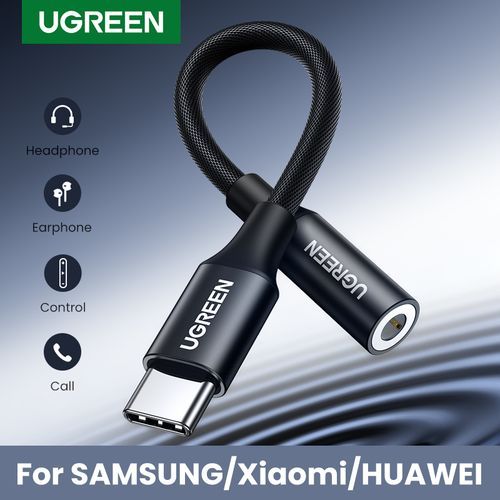 Type-C to Jack 3.5mm AUX Audio Cable Converter Adapter USB-C Male to 3.5mm  Headphones Female Jack for Xiaomi Huawei 