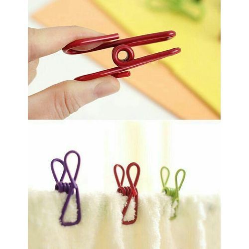 Generic Metal-colored Fasteners - 10 Pcs