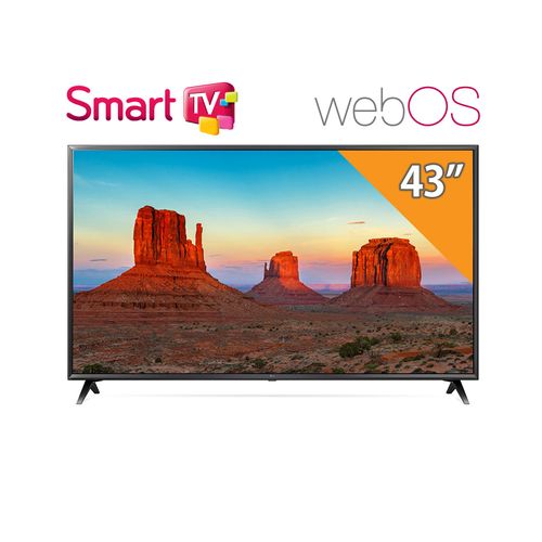 LG 43UK6300 تلفزيون سمارت 43 بوصة - 4K Ultra HD