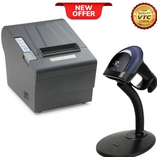 Shop Gsan Usb Thermal Receipt Printer 80 Mm Wired Laser Barcode Scanner With Usb Cable For Pos Jumia Egypt
