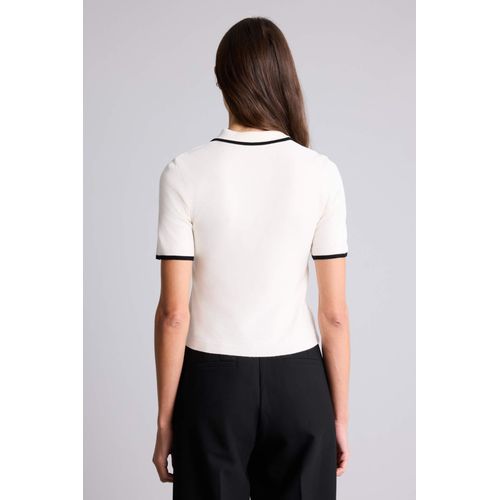 product_image_name-Defacto-Slim Fit Polo Collar Pullover-5