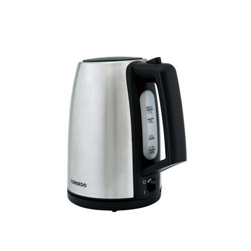product_image_name-Tornado-TKS-2217E Stainless Steel Kettle- 1.7 Liter - 1850-2200 Watt-1