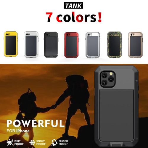 iPhone XS Max Metal Case, Heavy Duty Military Grade Armor Cover