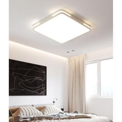 product_image_name-Gardenia-Modern Ceiling Light Unit - Ceiling Tiles Light 40 Cm White-2