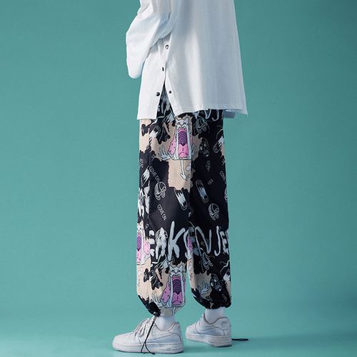 New High Street Hip Hop Cargo Pants Japanese Streetwear Woman Mens Joggers  Loose Pants Anime Casual Sweatpants Harajuku Fashion - AliExpress