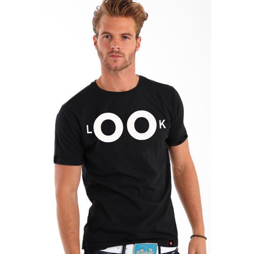 Buy AKAI Printed Cotton T-Shirt First Rate For Men - Black in Egypt