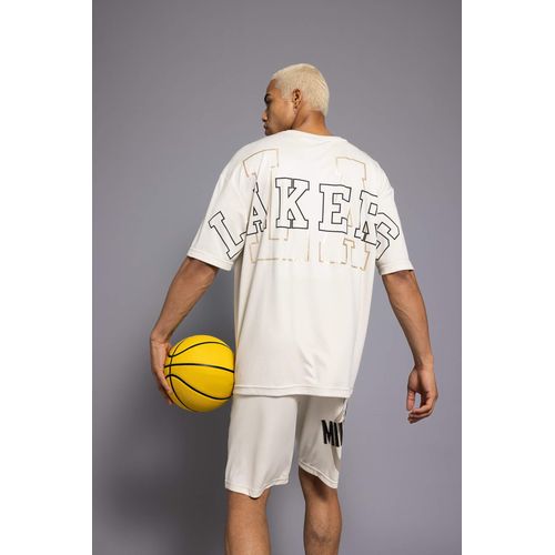 Defacto NBA Los Angeles Lakers Licensed Crew Neck T Shirt Best