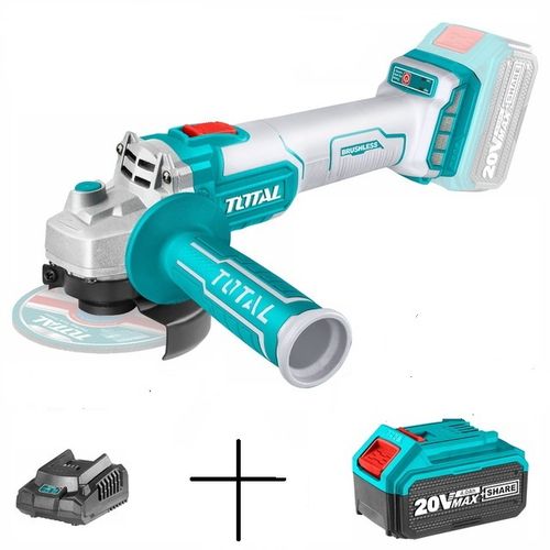 Grinder 5 inches 20 volt battery charger tagli201258 total