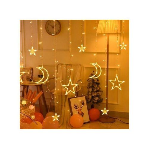product_image_name-Generic-Ramadan And Party Decorations Curtain, Crescent And Stars-1