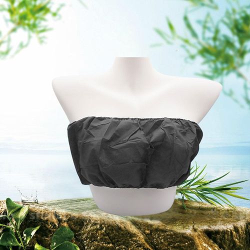 Generic 50pcs Soft Disposable Bras Spa Top Underwear Brassieres