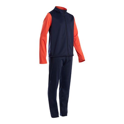 Buy Decathlon S500 Gym'y Boys' Warm Breathable Synthetic Gym Tracksuit - Navy Blue/Red decathlon S500 Gym'y Boys' Warm Breathable Synthetic Gym Tracksuit - Navy Blue/Red  in Egypt