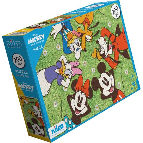 product_image_name-Nilco-بازل صور بتصميم ميكي اند فريندز من ديزني من نيلكو، 200 قطعة-1