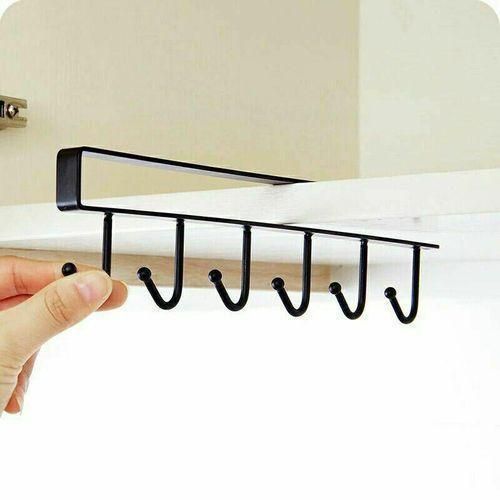 Generic Kitchen Unique Cup Holder-BlacK - 1pcs - image 7