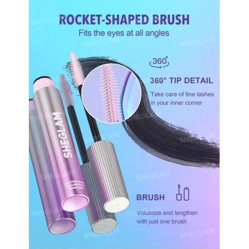 SHEGLAM Flutter Wink Volumizing Mascara - image 3