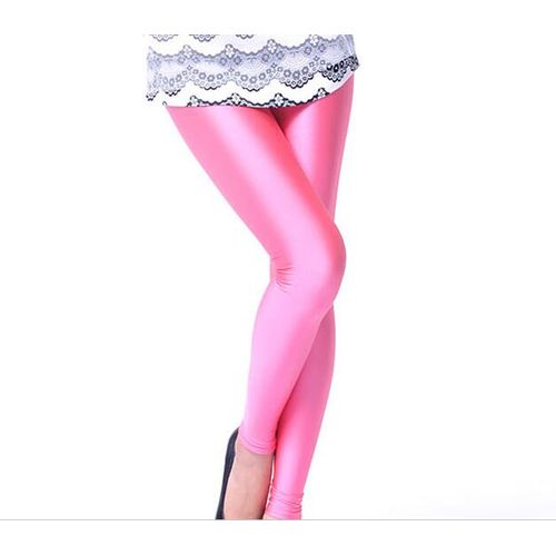 تسوق (pink)2022 New Spring Autume Solid Candy Neon Leggings for Women High  Stretched Female Sexy Legging Pants Girl Clothing Leggins SMA اونلاين