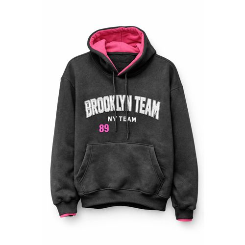 product_image_name-Generic-هودي ميلتون قطن سفنجي- اوفر سايز - اسود مشحم-1