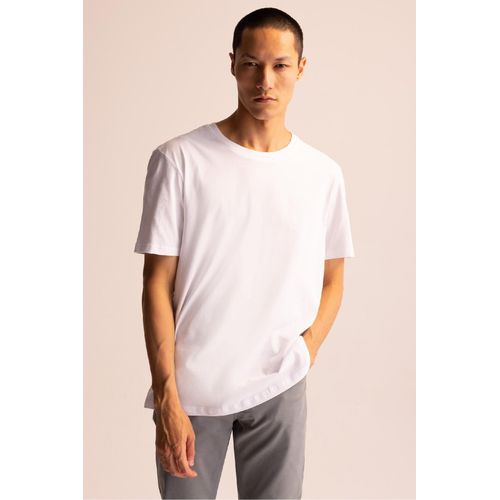 Buy Defacto Regular Fit Crew Neck Basic Short Sleeve T-Shirt. in Egypt