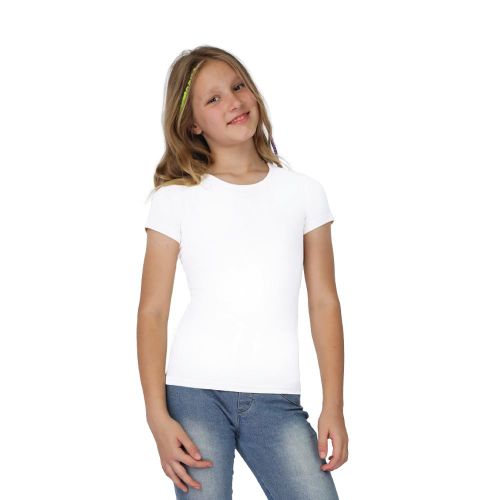 product_image_name-Jeweled Crown-بدي للبنات مريح من القطن نصف كم - ابيض-1