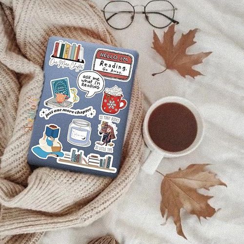 Gifticious Kindle Stickers - 10 Pcs Vinyl Stickers for Personalizing Your E-Reader