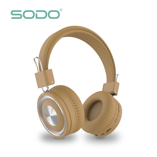 product_image_name-SODO-SD-1002 سماعة رأس بلوتوث سودو صوت مجسم وقوي - بنى كراميل-1