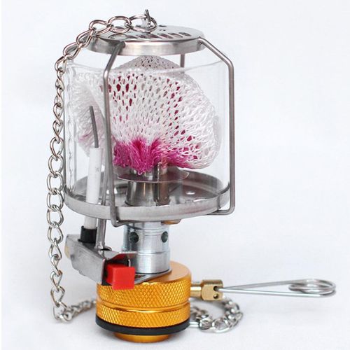 1x Gas Lantern Hiking Fuel Lamp Outdoor Light Picnic Backpacking