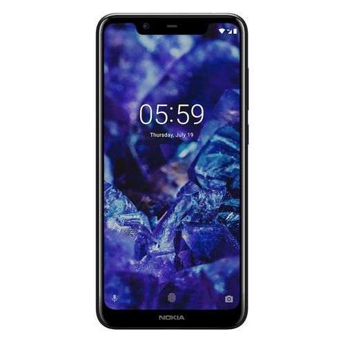 Nokia 5.1 Plus - 5.86 بوصة - 32 جيجا بايت - شبكة 4G - أسود