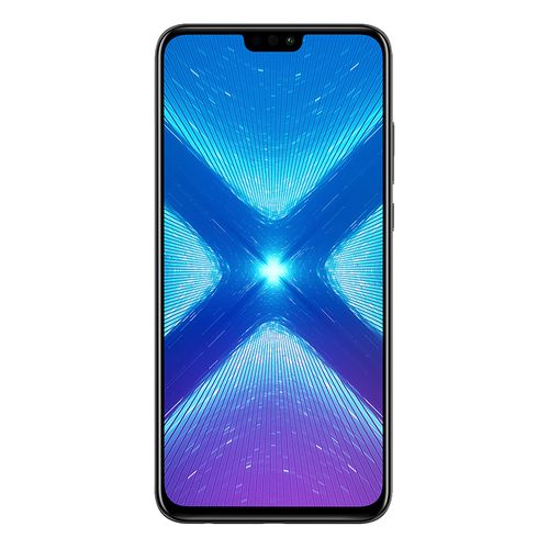 Honor 8X موبايل ثنائي الشريحة - 6.5 بوصة - 64 جيجا بايت - 4G - أسود