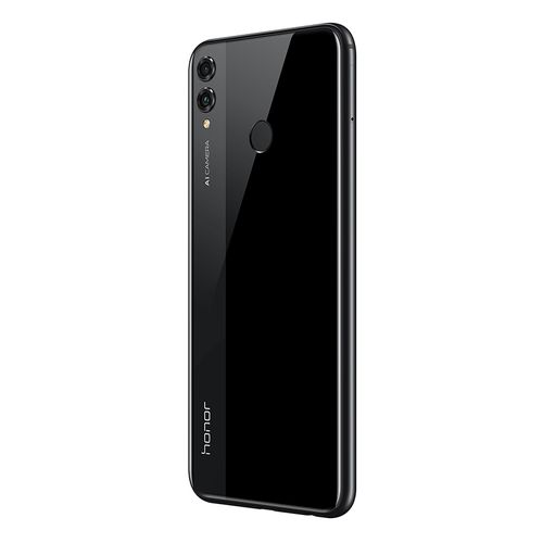 Honor 8X موبايل ثنائي الشريحة - 6.5 بوصة - 64 جيجا بايت - 4G - أسود