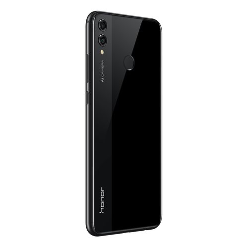 Honor 8X موبايل ثنائي الشريحة - 6.5 بوصة - 64 جيجا بايت - 4G - أسود