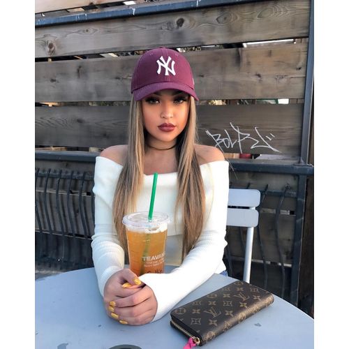 Fashion New York Yankees Cap - Dark Maroon price in Egypt