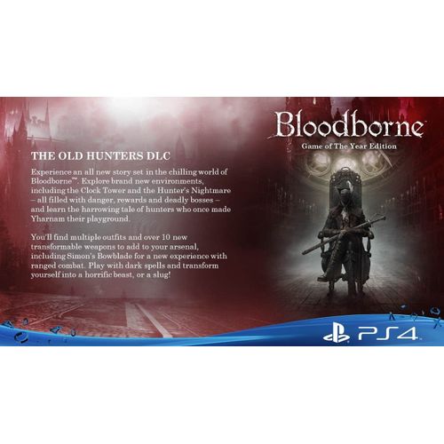 Bloodborne - Game Of The Year PS4 Game New (Middle Eastern Version)