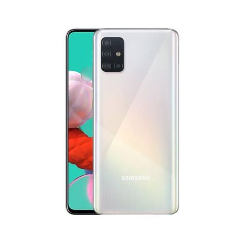 سعر ومواصفات موبايل Samsung Galaxy A51 - 6.5-inch 128GB/6GB Dual SIM 4G Mobile Phone - Crush White من جوميا مصر