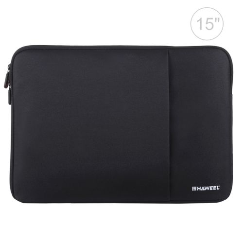 Buy HAWEEL 15.0 Inch Sleeve Case Zipper Briefcase Laptop Carrying Bag, Forbook, Samsung, Lenovo, Sony, DELL Alienware, CHUWI, ASUS, HP, 15 Inch And Below Laptops(Black) in Egypt