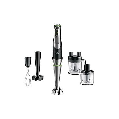 product_image_name-Braun-خلاط يدوي MultiQuick 9 MQ 9187XLI بتقنية Active PowerDrive والتحكم في تناثر السوائل، خلاط، مفرمة، ومضرب، 1200 واط، أسود/ستانلس ستيل-1