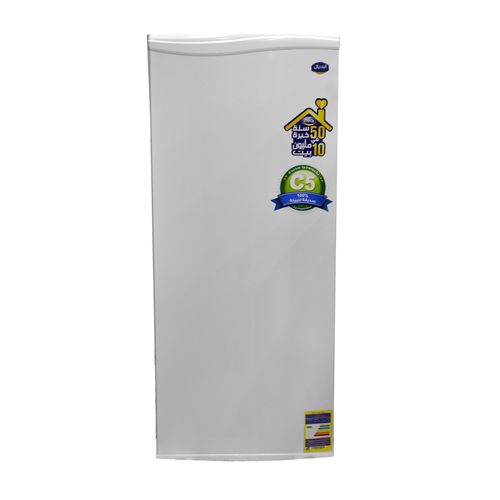 Zanussi D320DWH005DE ثلاجة دي فروست - 1 باب - 300 لتر - أبيض