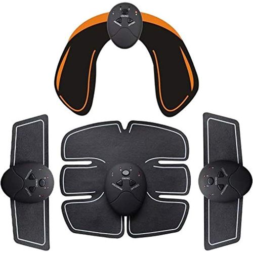 product_image_name-Generic-مجموعة متكاملة للتنحيف وشد العضلات 5 قطع – جهاز شد البطن وإزالة الدهون وتحفيز عضلات البطن والرداف – جهاز نحت الجسم وتدليك وتحفيز كهربائي للعضلات لنتائج سريعة وآمنة في المنزل-3