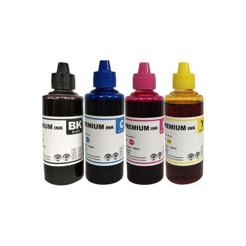 product_image_name-Generic-حبر ملو خراطيش الطابعات على الجودة مجموعة من 4 الوان متوافق مع برنترات اتش بى و كانون-1