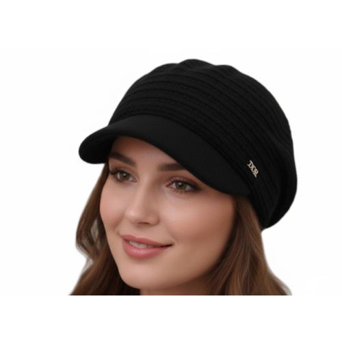 product_image_name-Generic-قبعة نسائية صوف ناعم مبطنة قطيفة بحافة، كاب شتوي دافئ عصرية تناسب جميع المناسبات-1