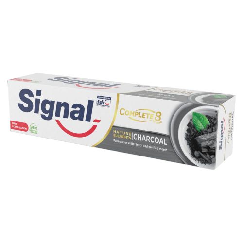 Buy Signal Complete 8 Toothpaste With Charcoal - 50 Ml in Egypt