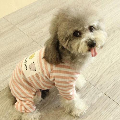 Generic Stripe Puppy Dog Jumpsuit Pajamas Summer Cotton Pet Clothes For Small Dogs Yorkies Shih Tzu Poodle Overalls Cosutme Perros Ropa Orange Yellow Best Price Online Jumia Egypt