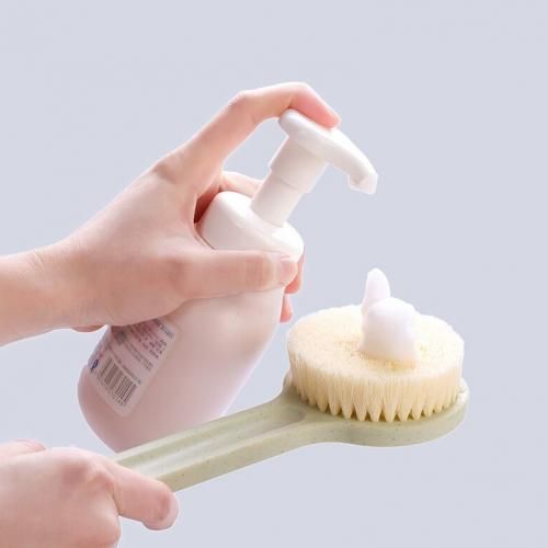 فرشاة الأستحمام بمقبض طويل - فرشاة الظهر والتدليك - 34 سم