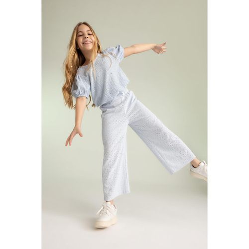 product_image_name-Defacto-Knitted Bottom Trousers - Lt.Blue-1